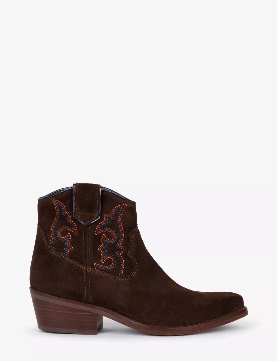 Cassidy Suede Embroidered Boot