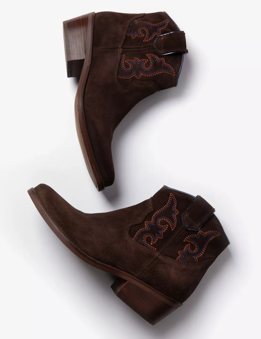 Cassidy Suede Embroidered Boot