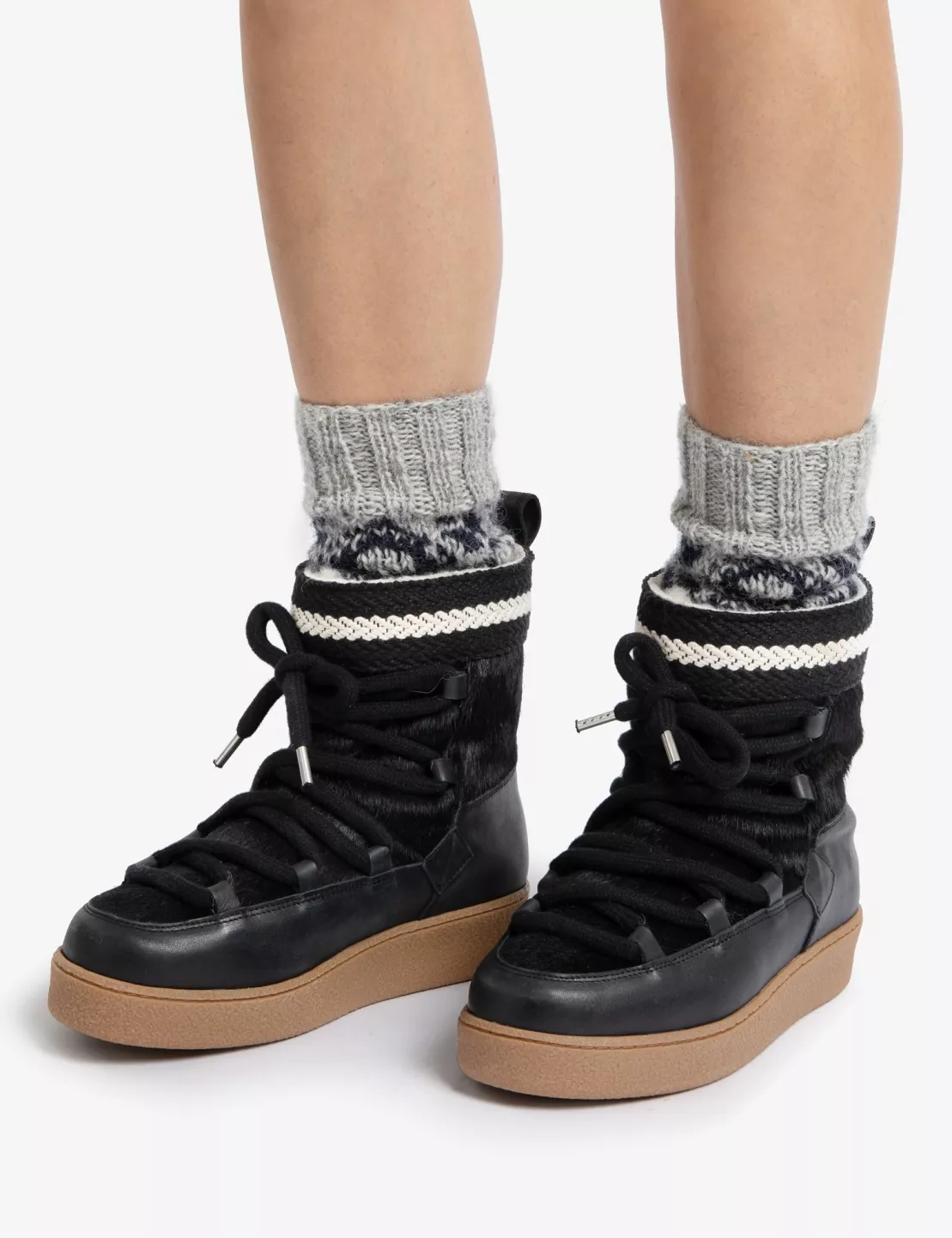 Cosmos Pony Boot Black Womens Boots Penelope Chilvers
