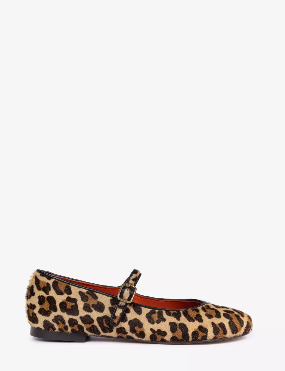 Fay Leopard Pony Mary Jane Shoe