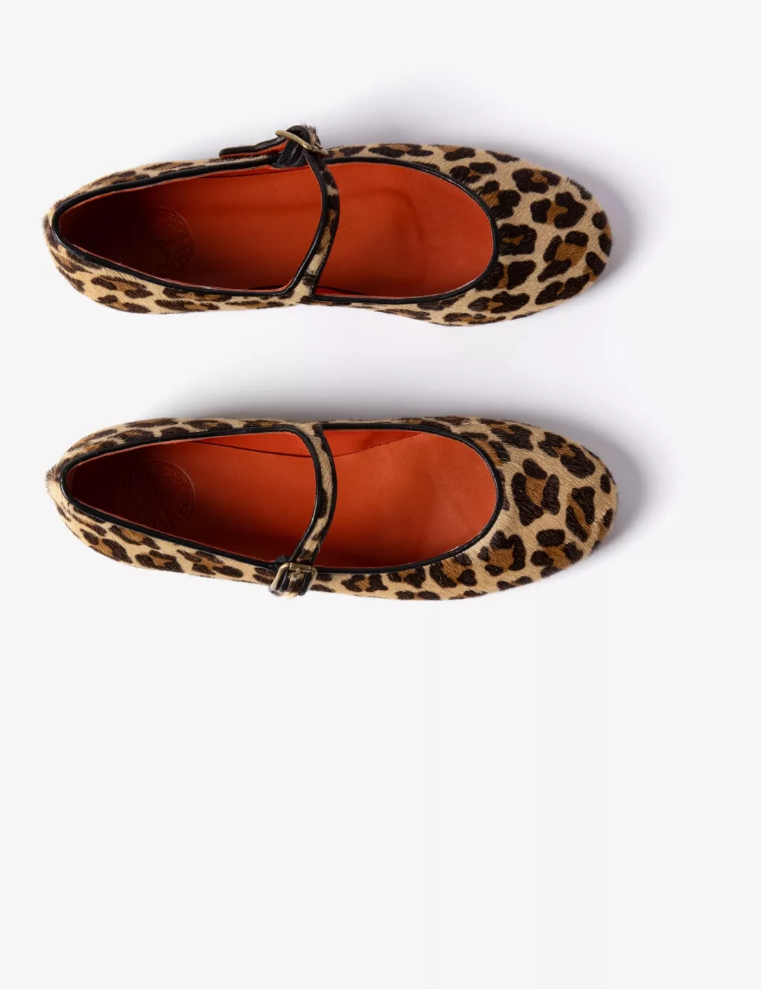 Fay Leopard Pony Mary Jane Shoe