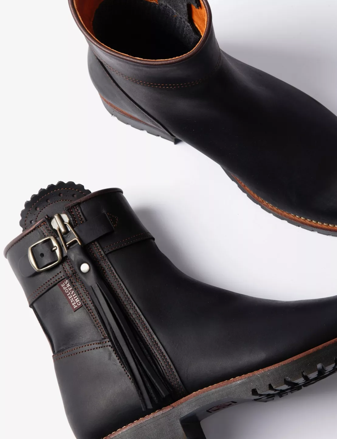 Penelope chilvers inclement tassel boot top