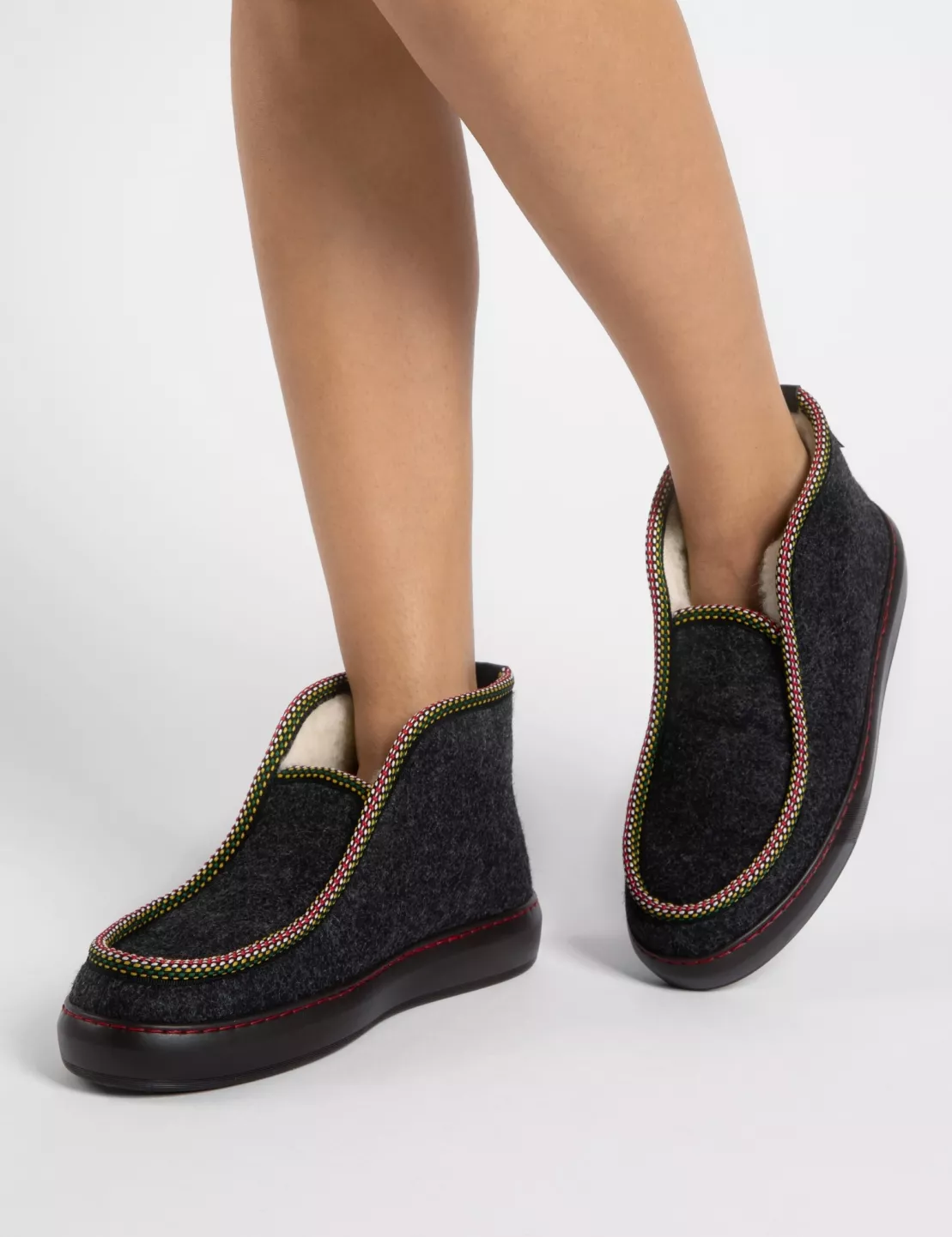 Inuit Felt Slipper