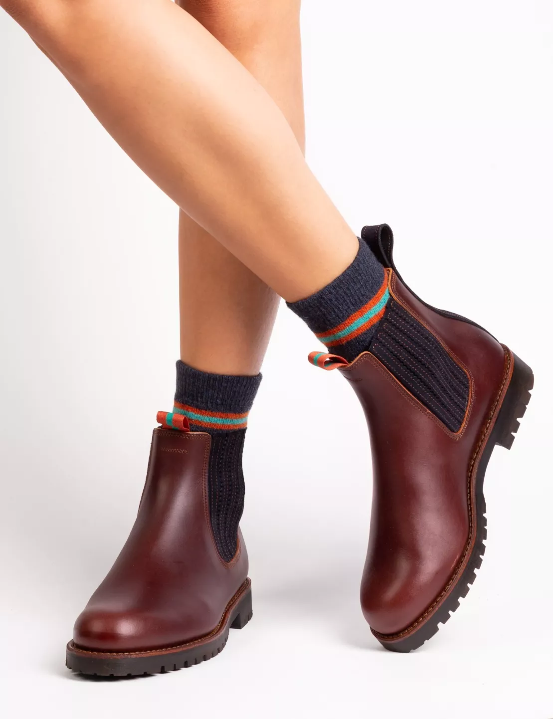 Oscar Wool-Lined Chelsea Boot