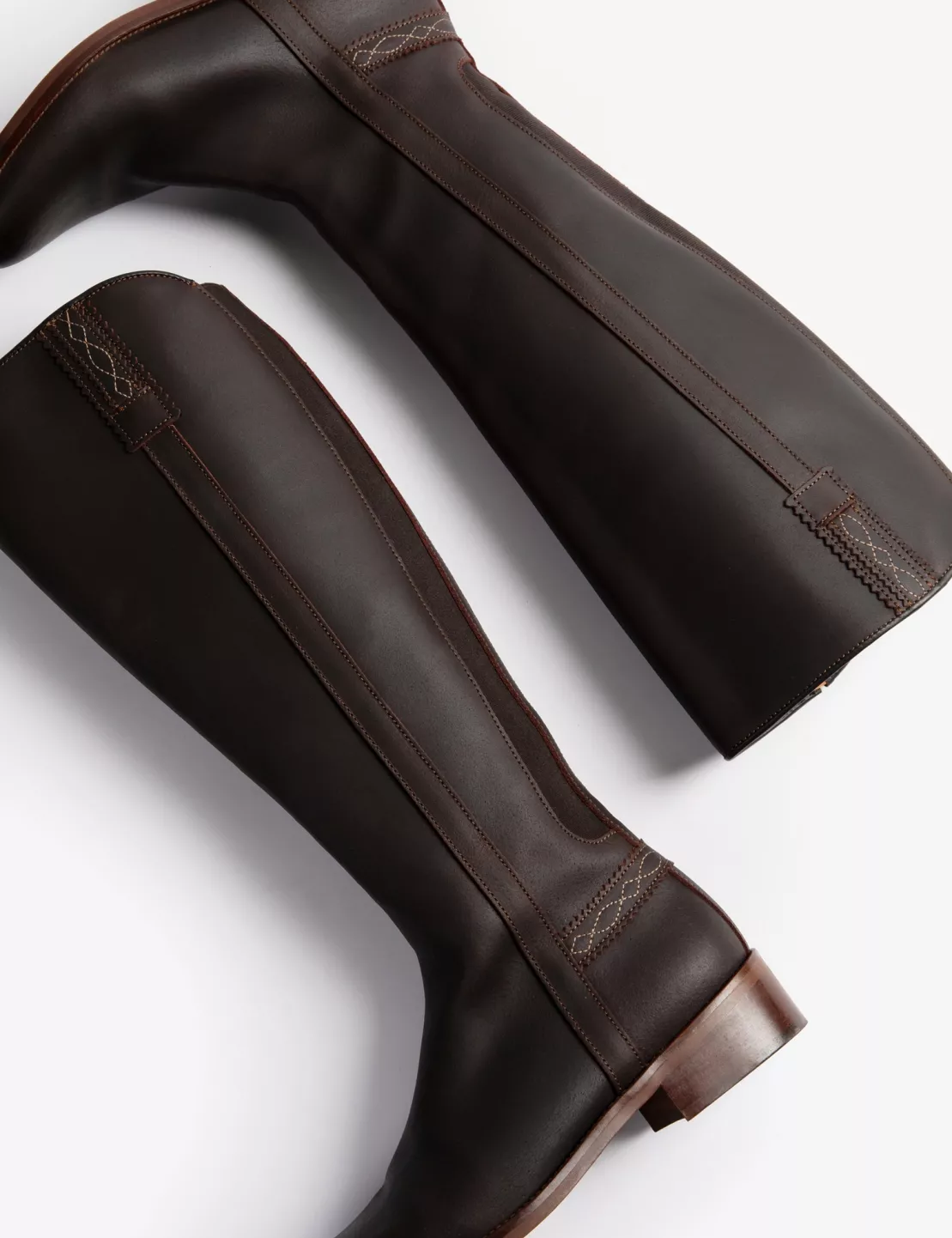 Rein Leather Riding Boot in Dark Oak Women s Boots Penelope Chilvers