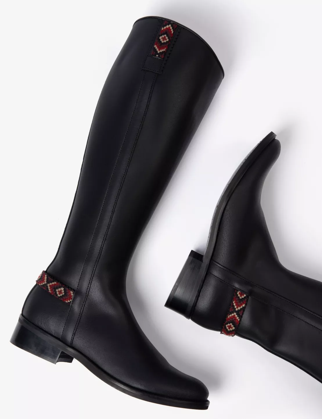 Sujan Riding Leather Boot Black Womens Boots Penelope Chilvers