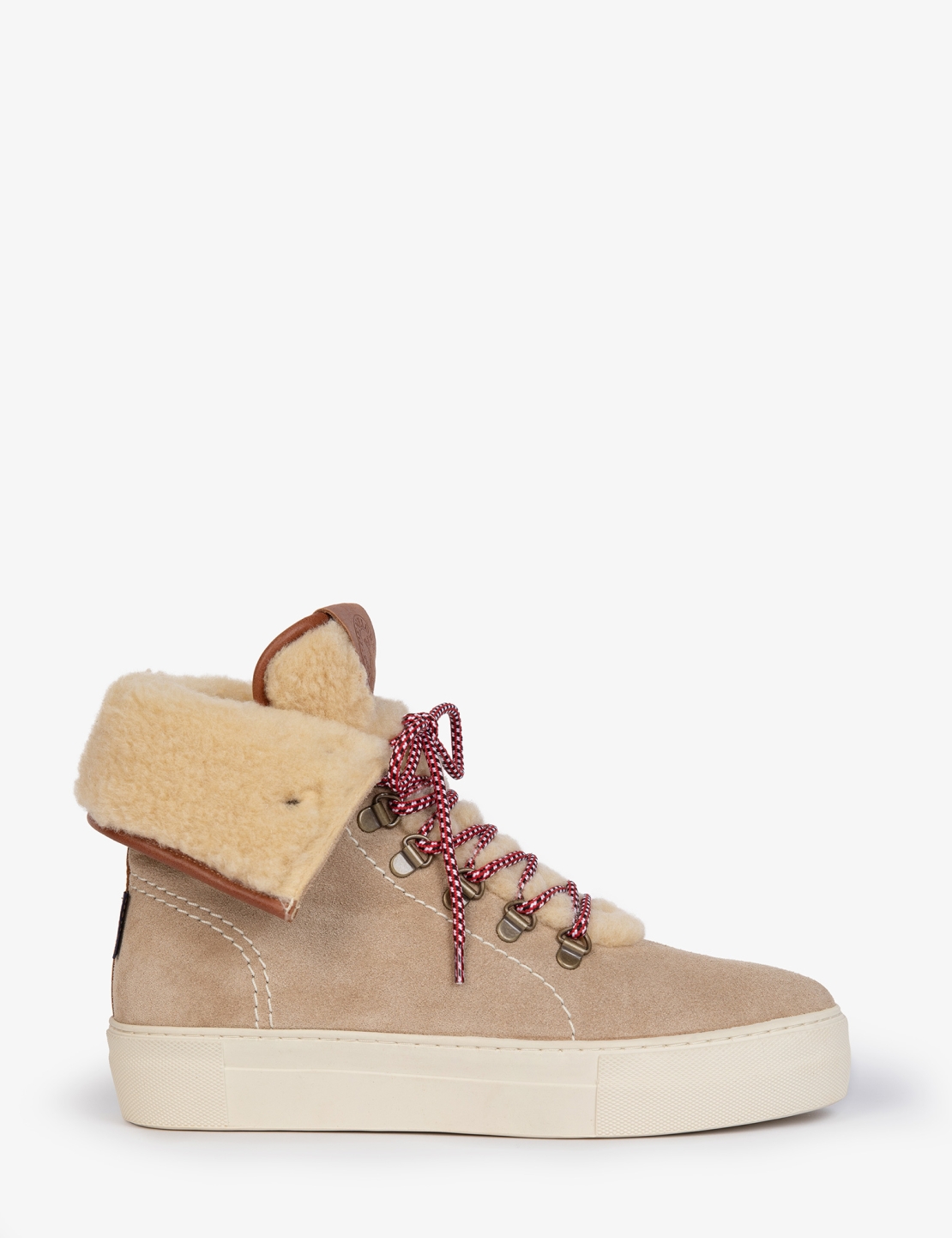 Phoenix Wool-Lined Suede Boot- Sand| Womens Boot |Penelope Chilvers