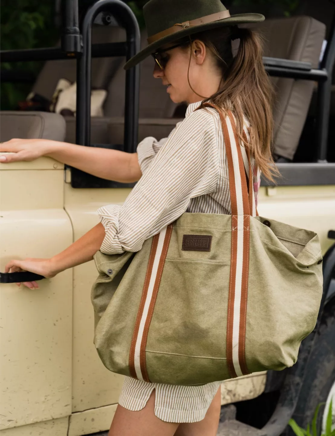 Wilderness Waxed Cotton Canvas Tote
