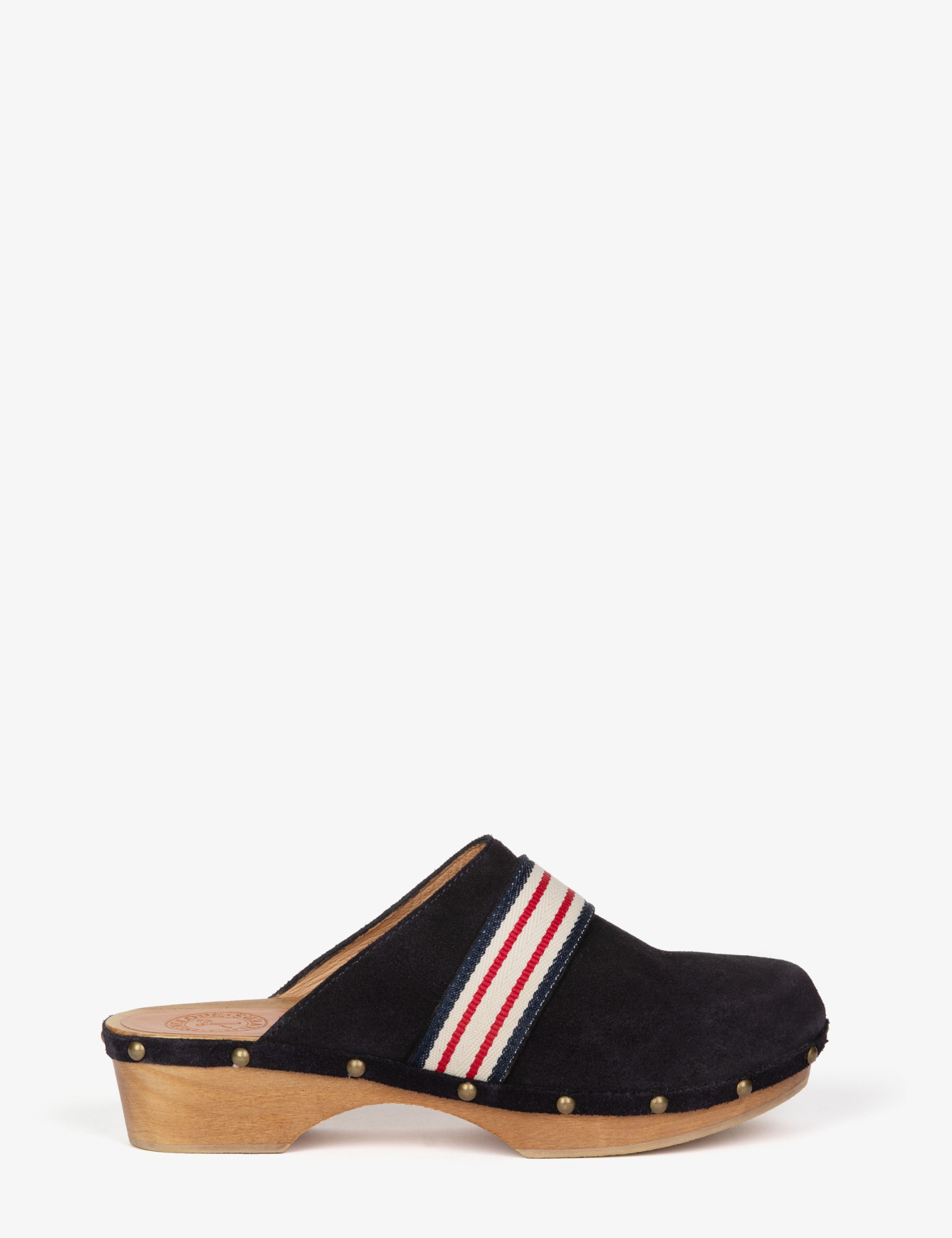 Discontinued-Low Suede Clog